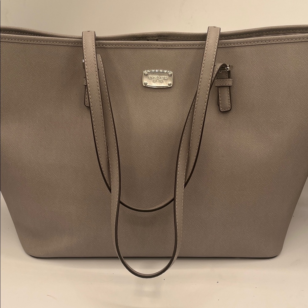 Michael Kors Taupe Tote Bag